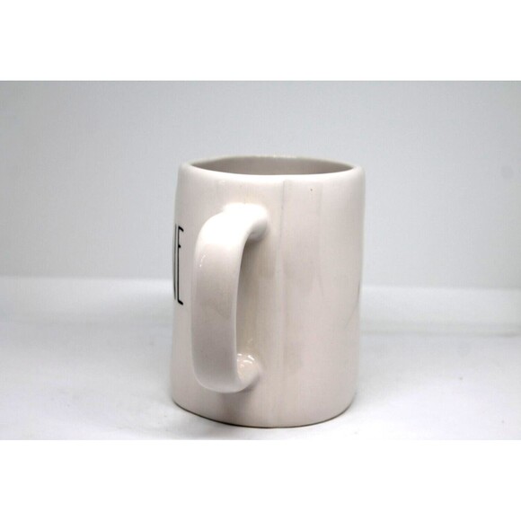 Rae Dunn Artisan Collection ‘CAFFEINE’ Large Letter White Coffee Cup Mug By Mage - Picture 4 of 7